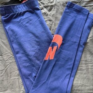 Nike Pink and Black Leggings